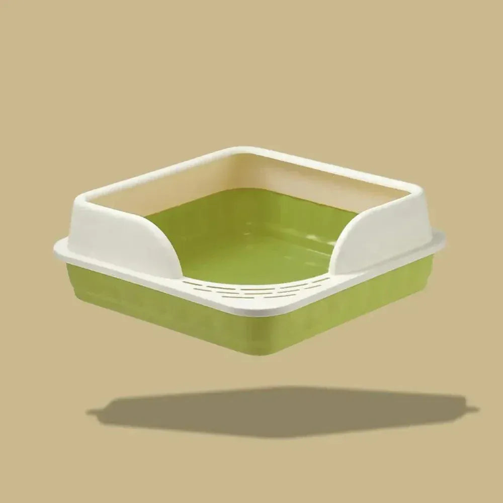 Corner cat litter box - Space-saving design