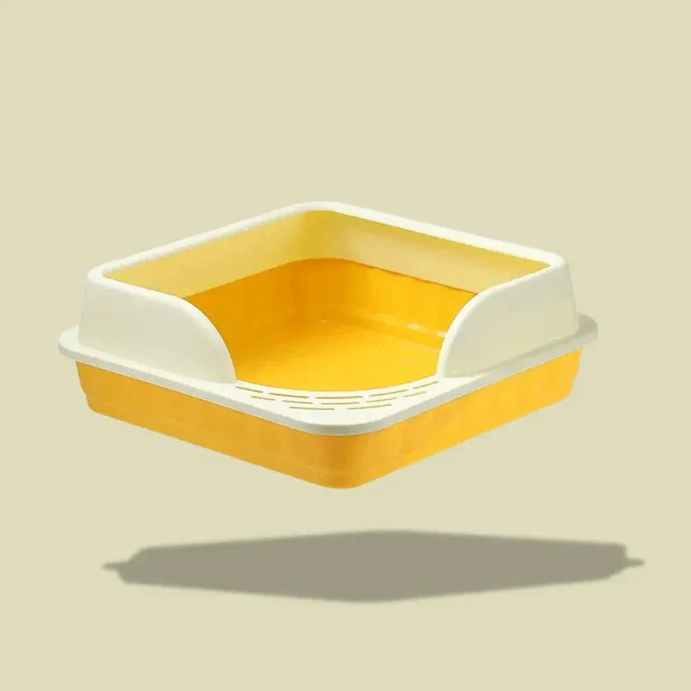 Corner cat litter box - Space-saving design