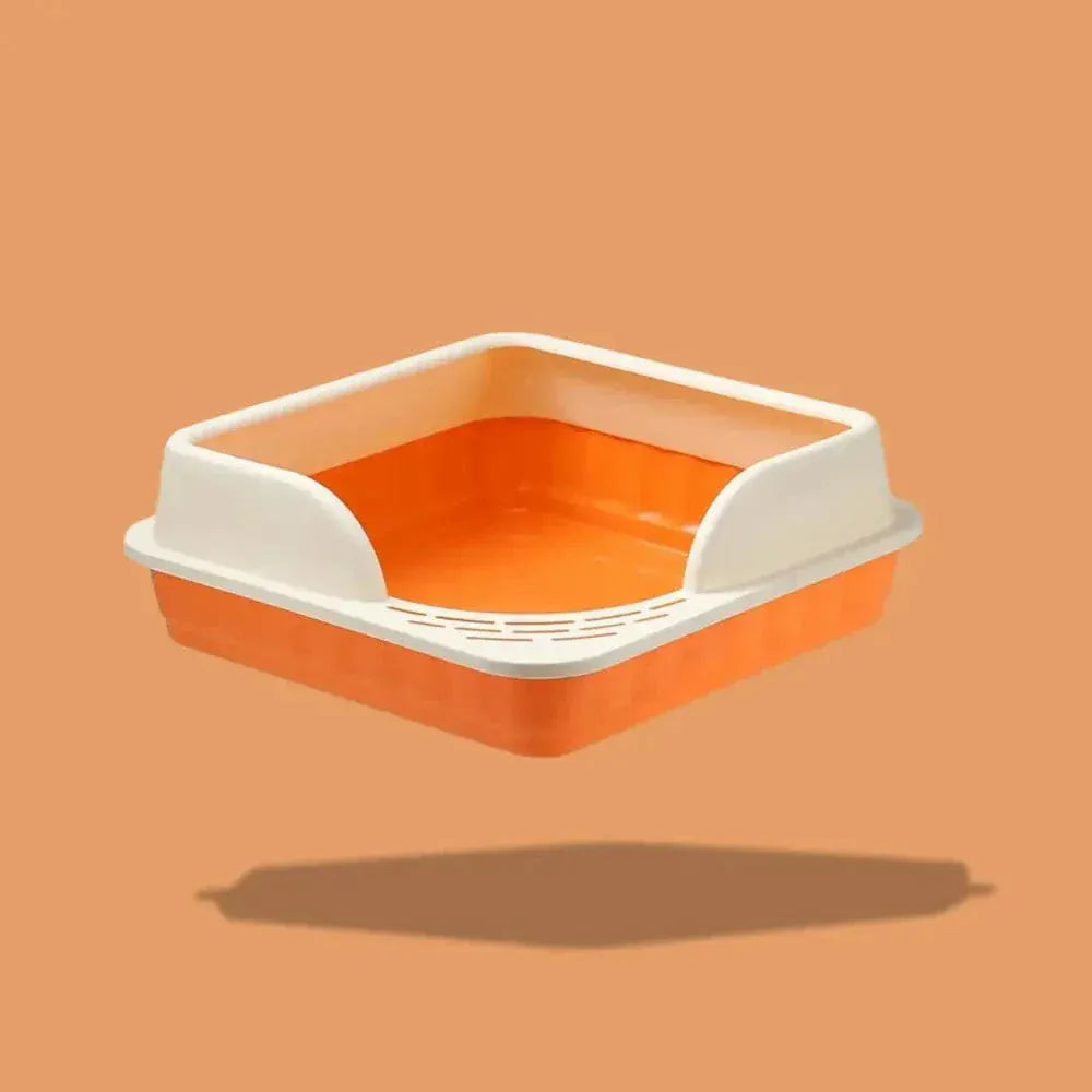 Corner cat litter box - Space-saving design