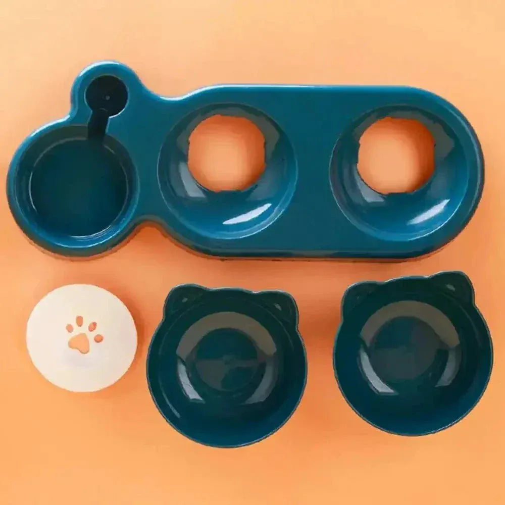 Design double cat bowl