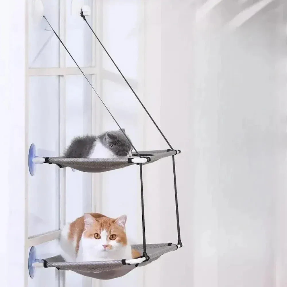 Double cat hammock