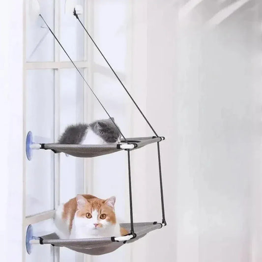 Double cat hammock