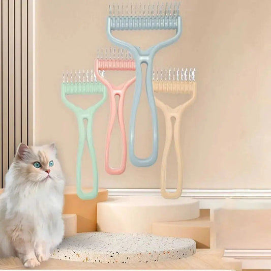 Double-sided cat brush