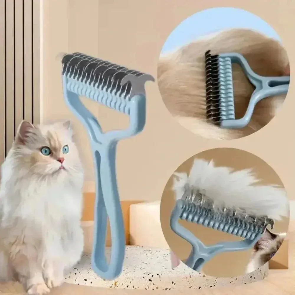 Double-sided cat brush