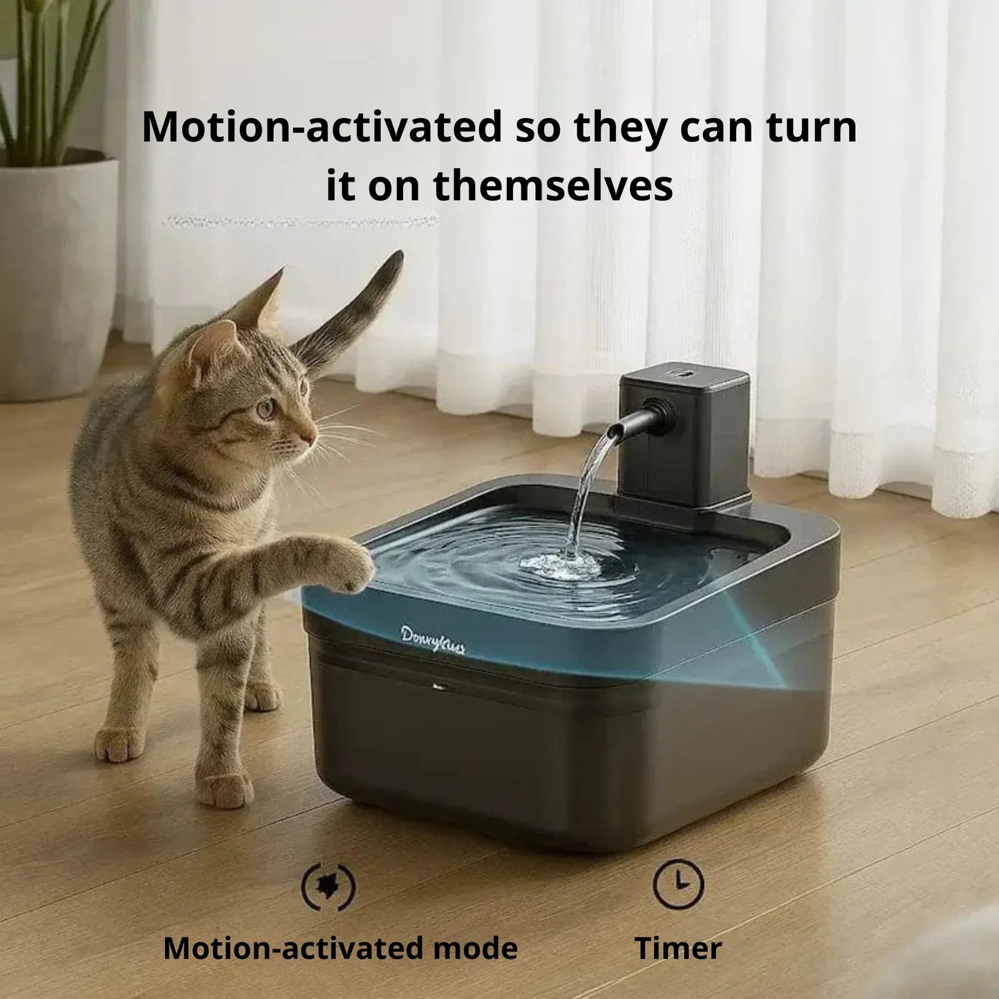 DownyPaws cat water fountain