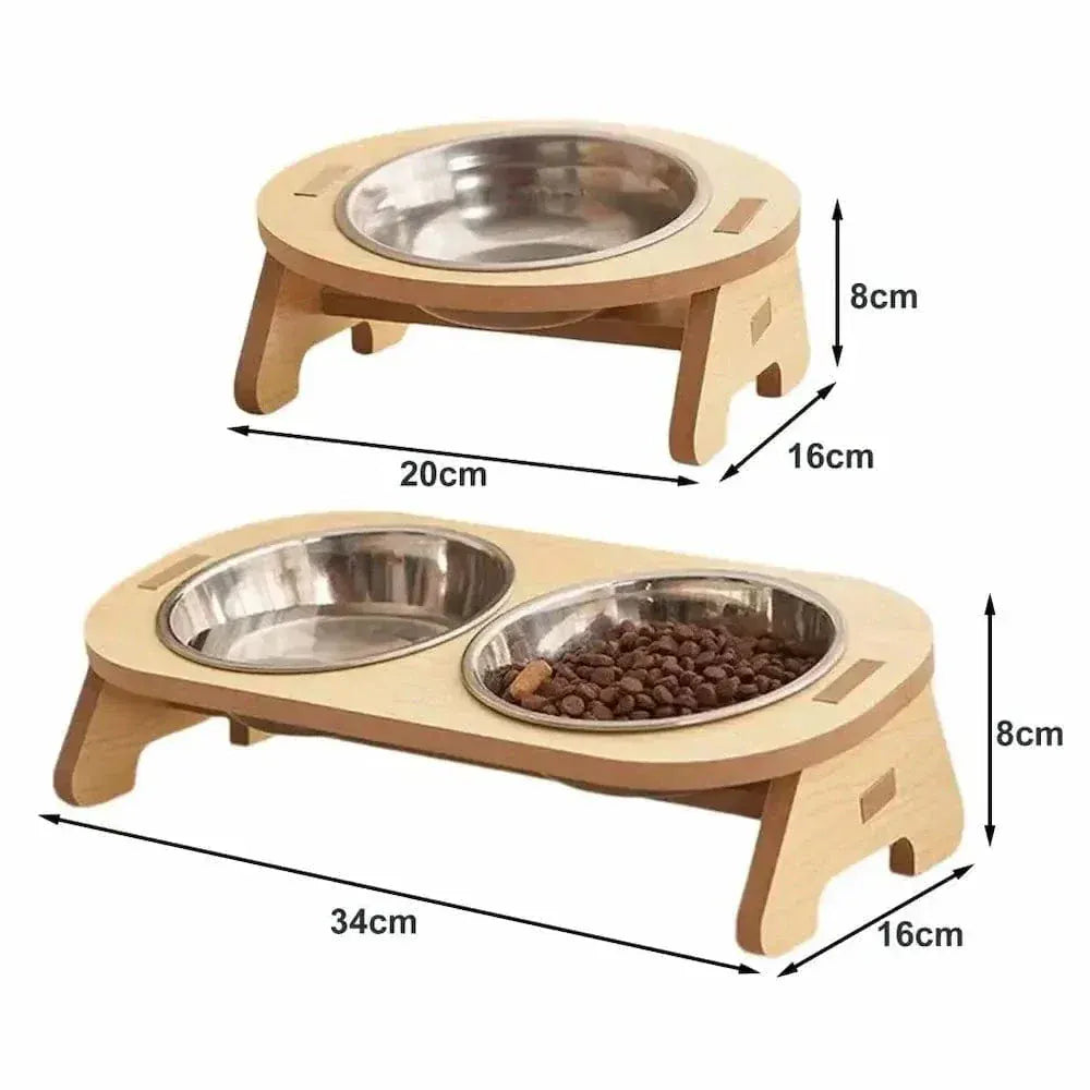 Elevated cat bowl