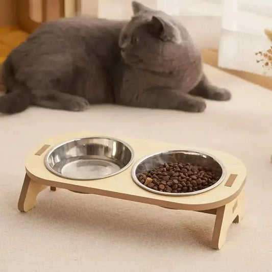 Elevated cat bowl