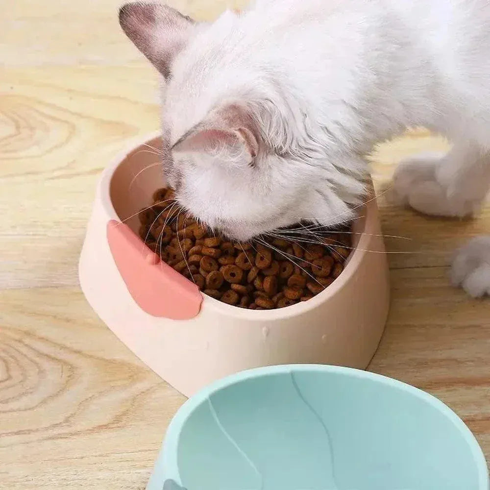 Ergonomic cat bowl