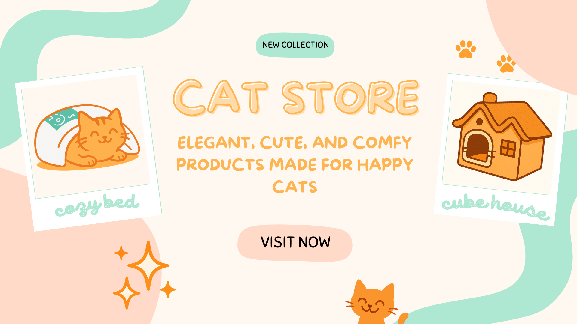 Feline Touch Banner Homepage
