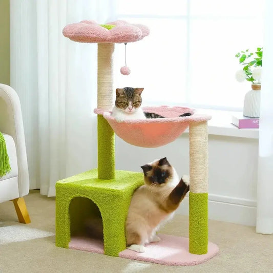 Flower cat tree – decor & comfort
