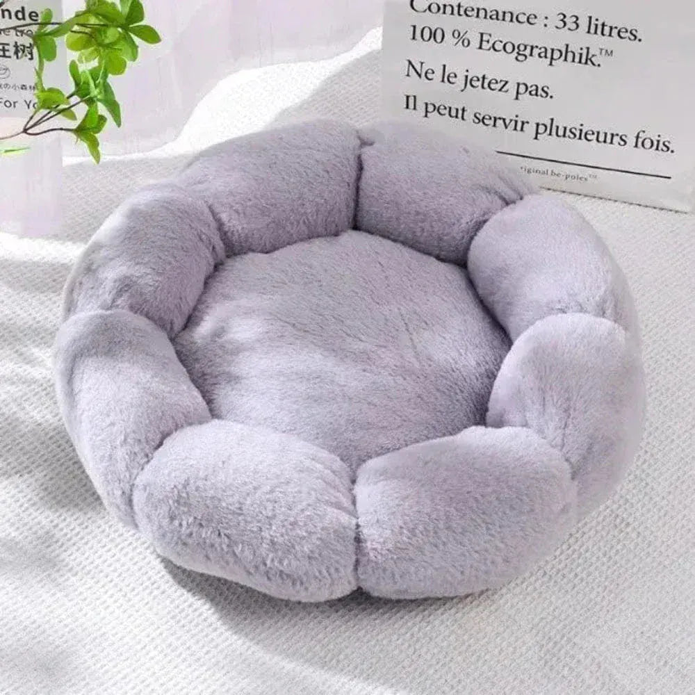 Flower-Shaped Cat Cushion – Absolute Comfort
