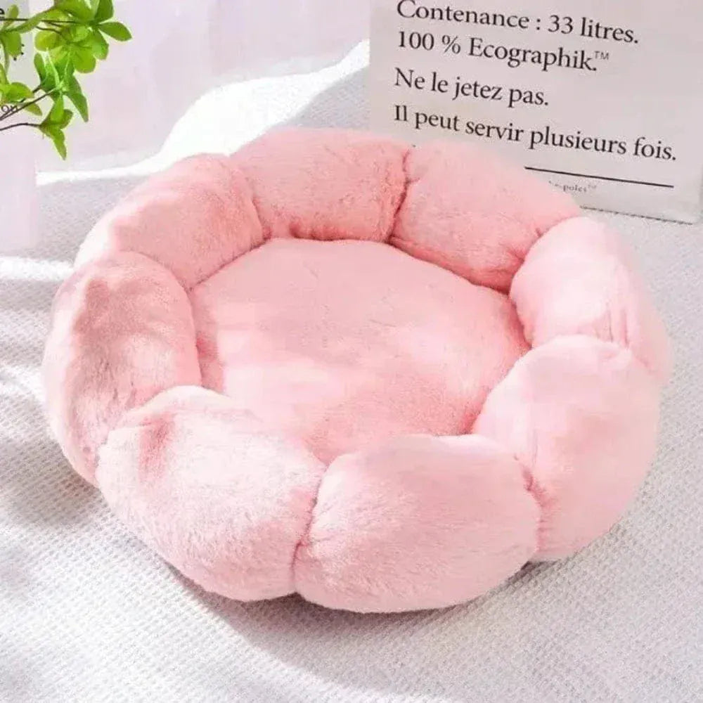 Flower-Shaped Cat Cushion – Absolute Comfort