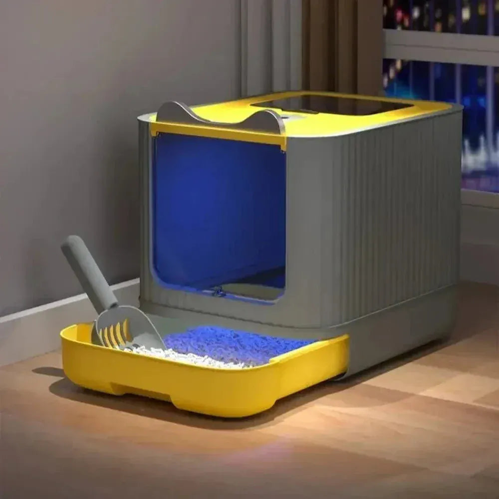 Foldable Cat Litter House