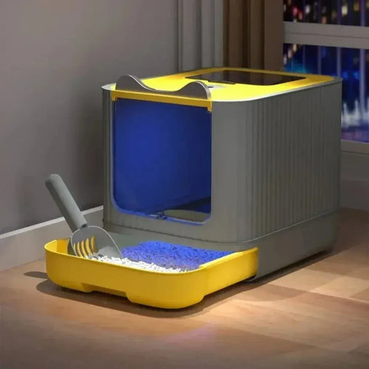 Foldable Cat Litter House