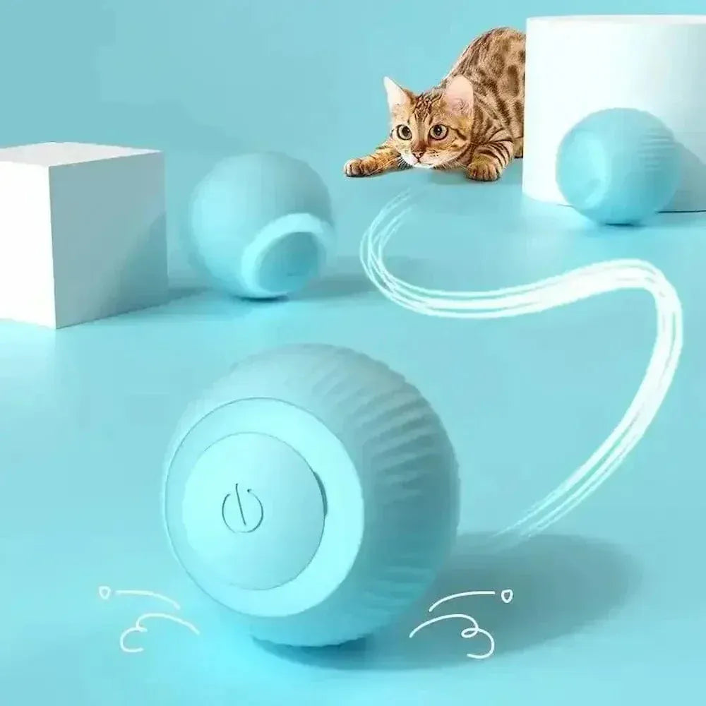 Interactive cat ball