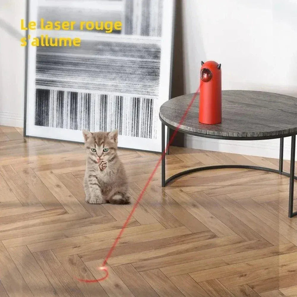 Interactive cat laser toy