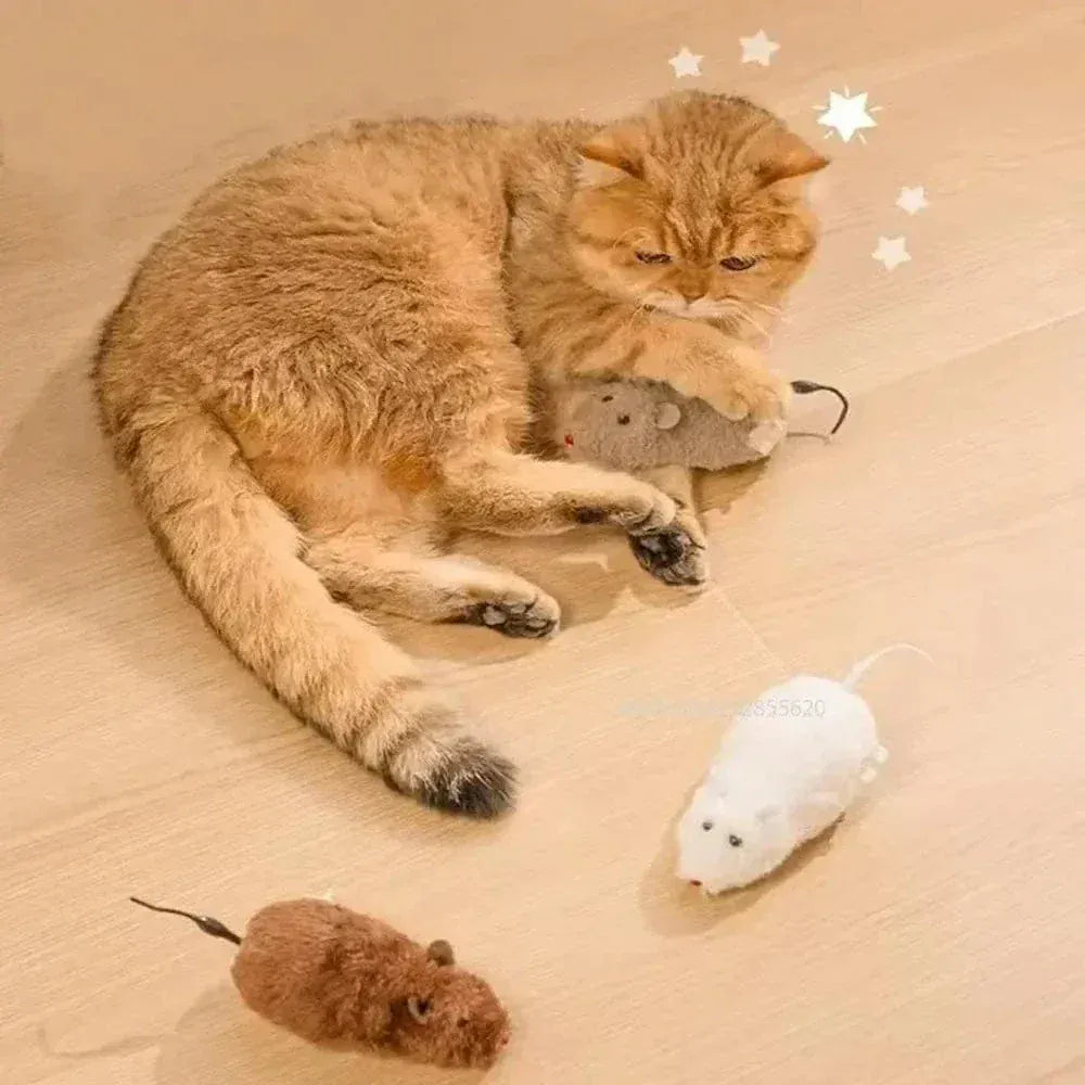 Interactive Cat Mouse Toy