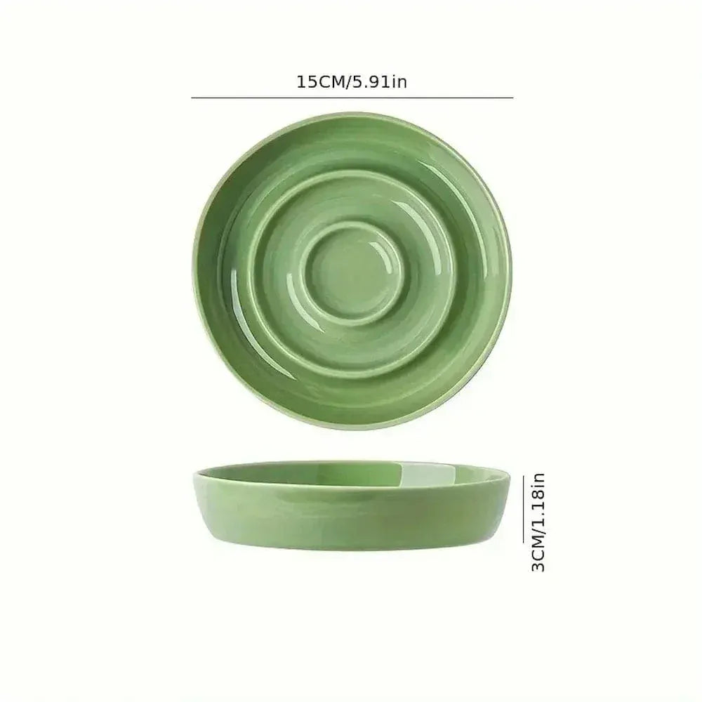 Kitten anti-gulping bowl