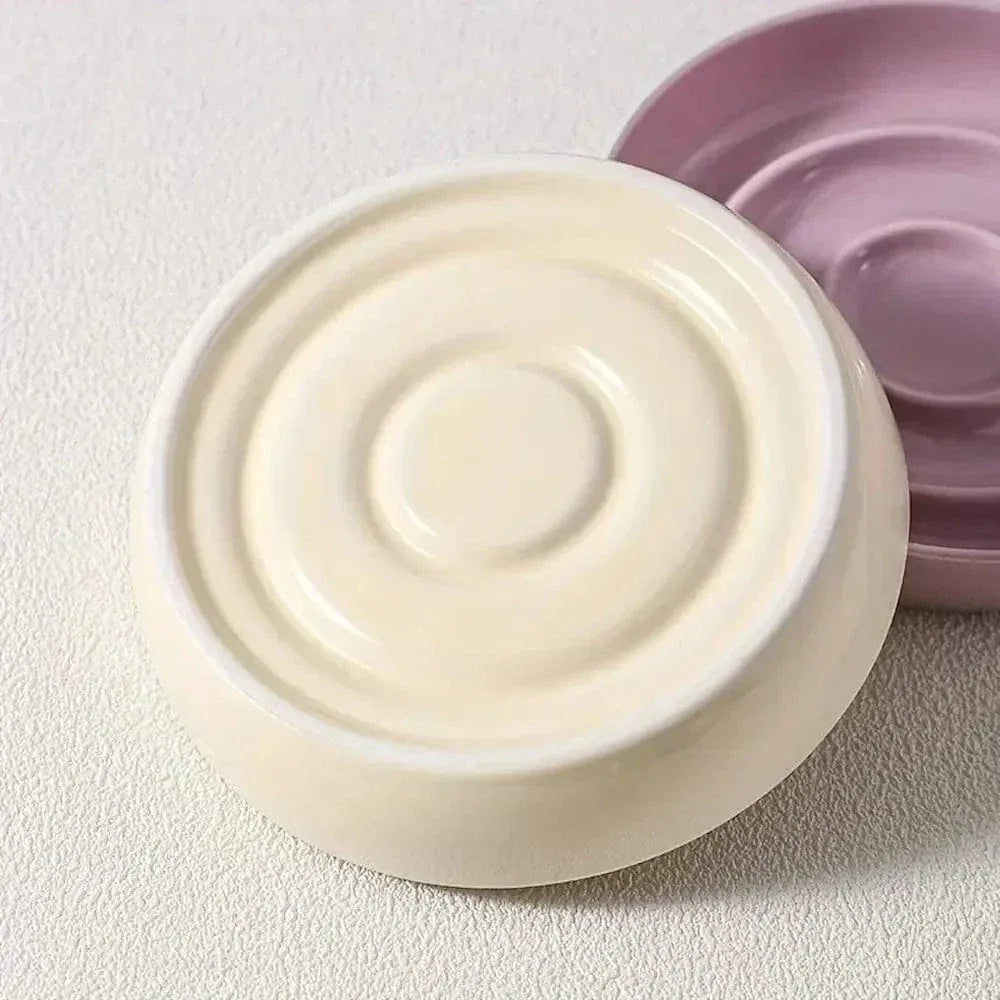 Kitten anti-gulping bowl