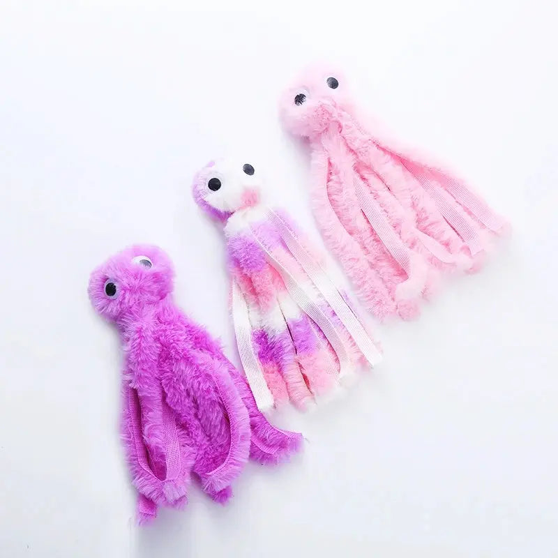 Octopus cat toy