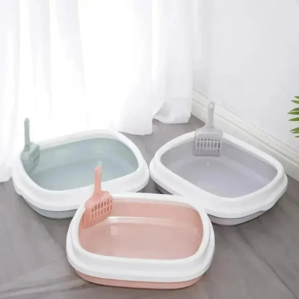 Open Cat Litter Box