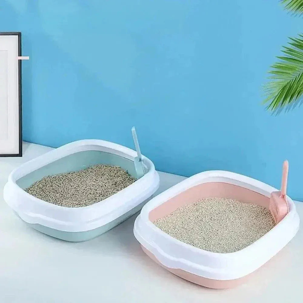 Open Cat Litter Box