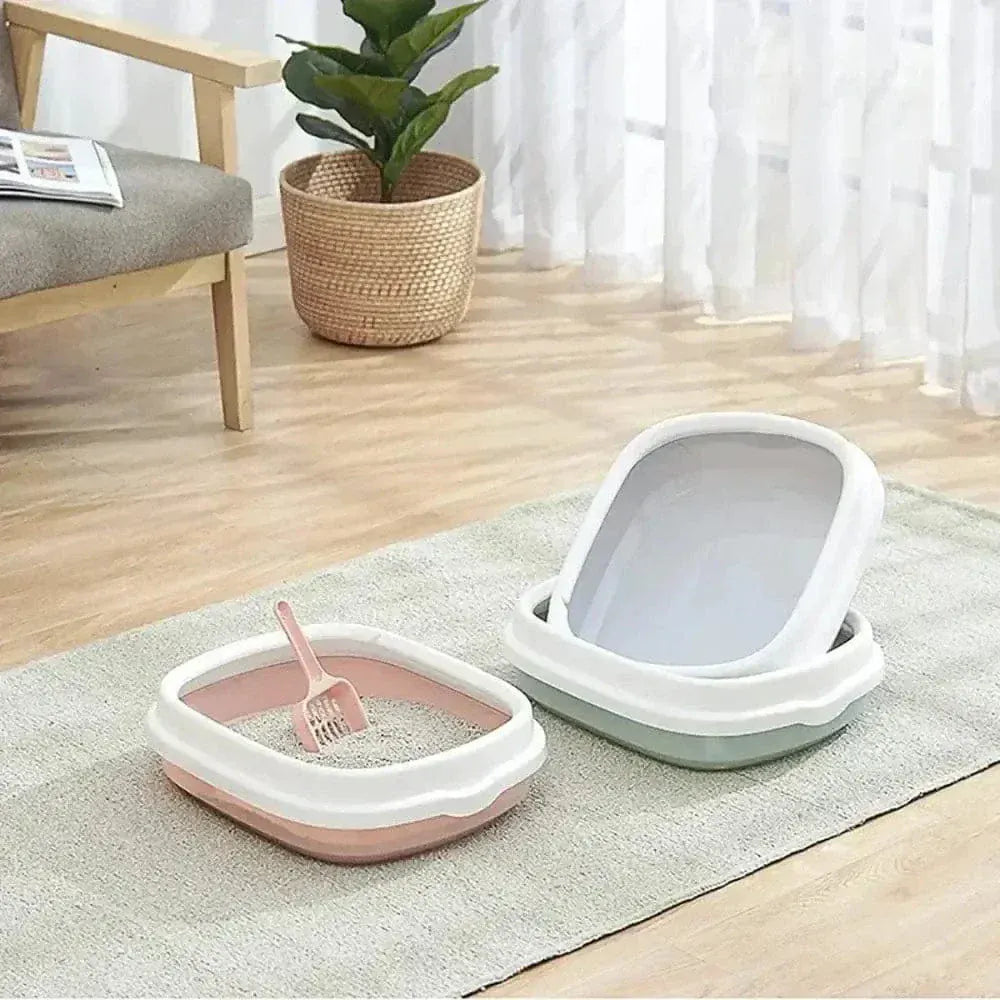 Open Cat Litter Box