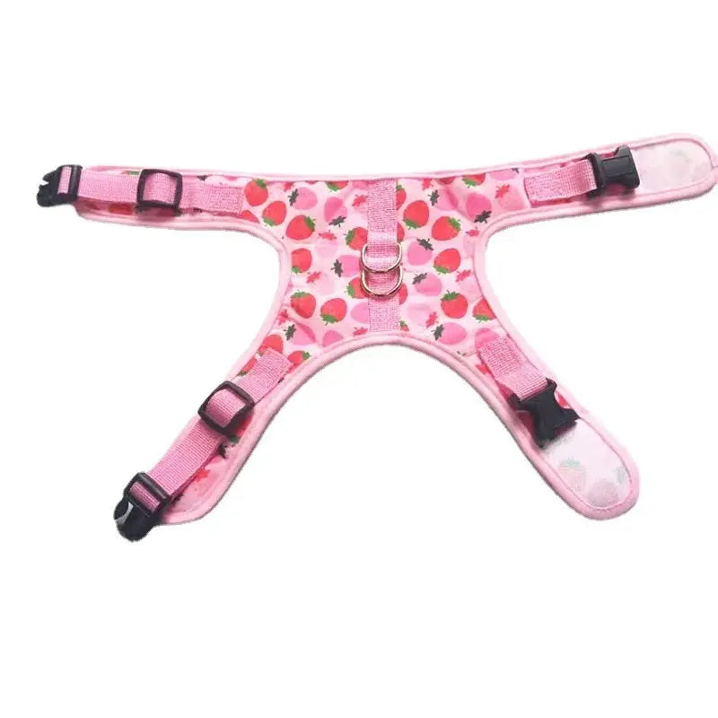 Pink cat harness