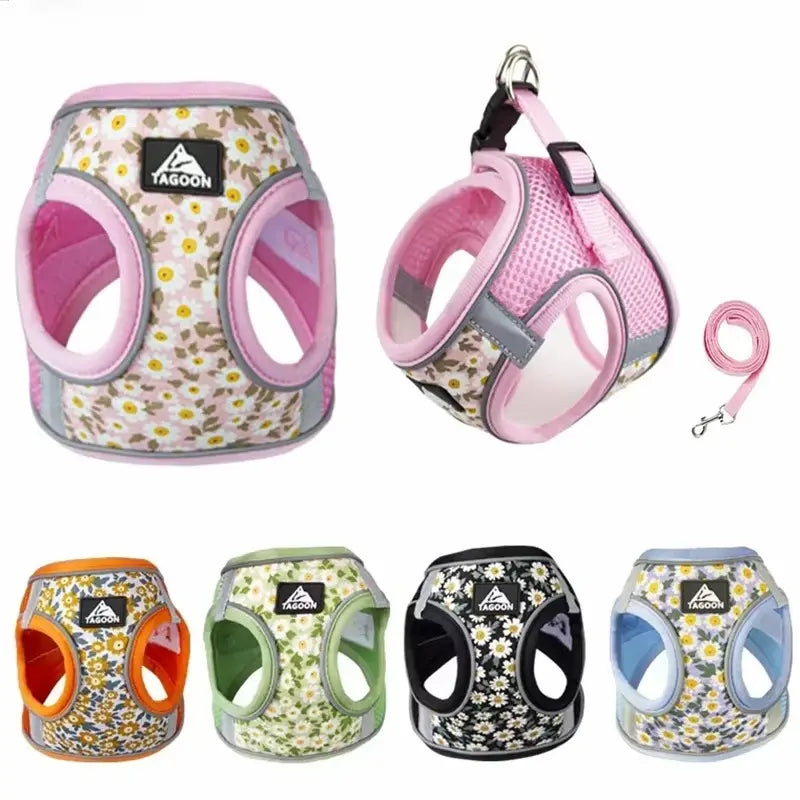 Polyester cat harness