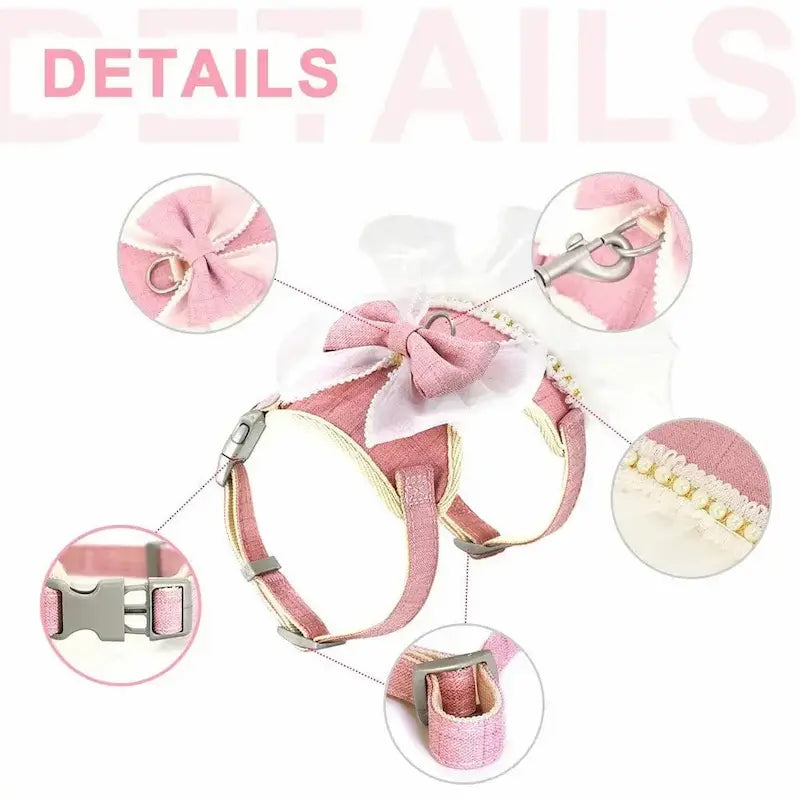 Princess dress cat harness