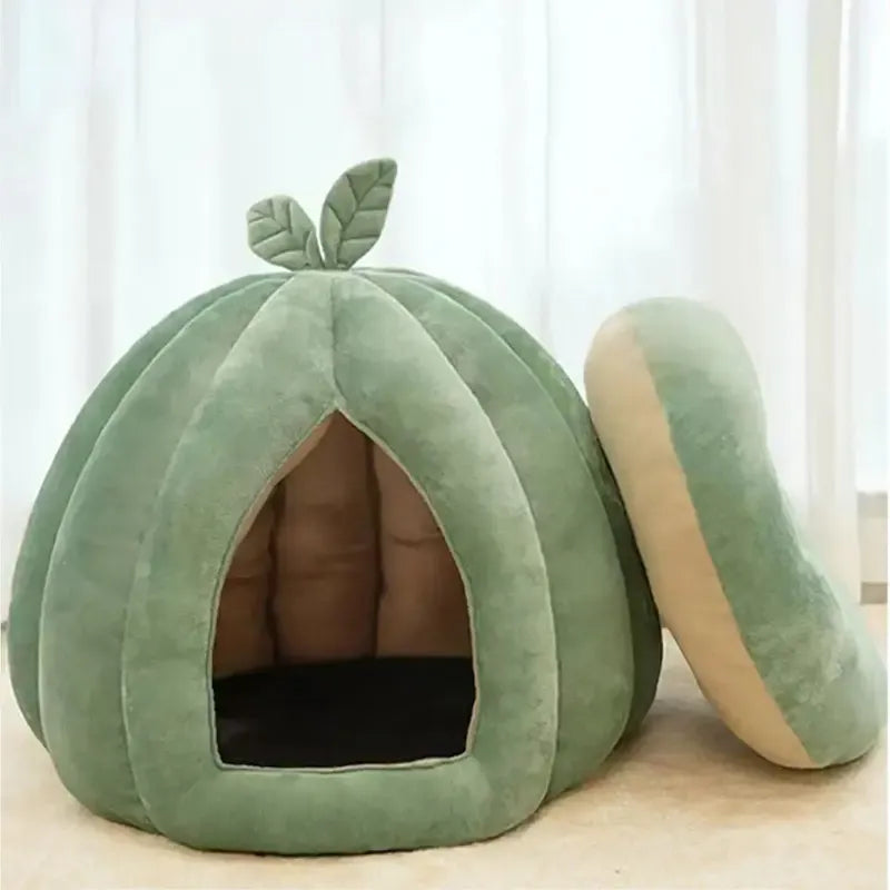 Pumpkin Cat Bed