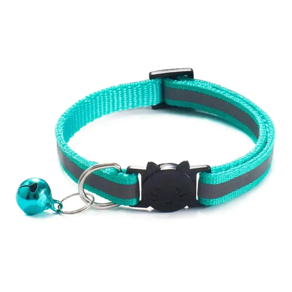 Reflective Bell Cat Collar – Comfort & Safety