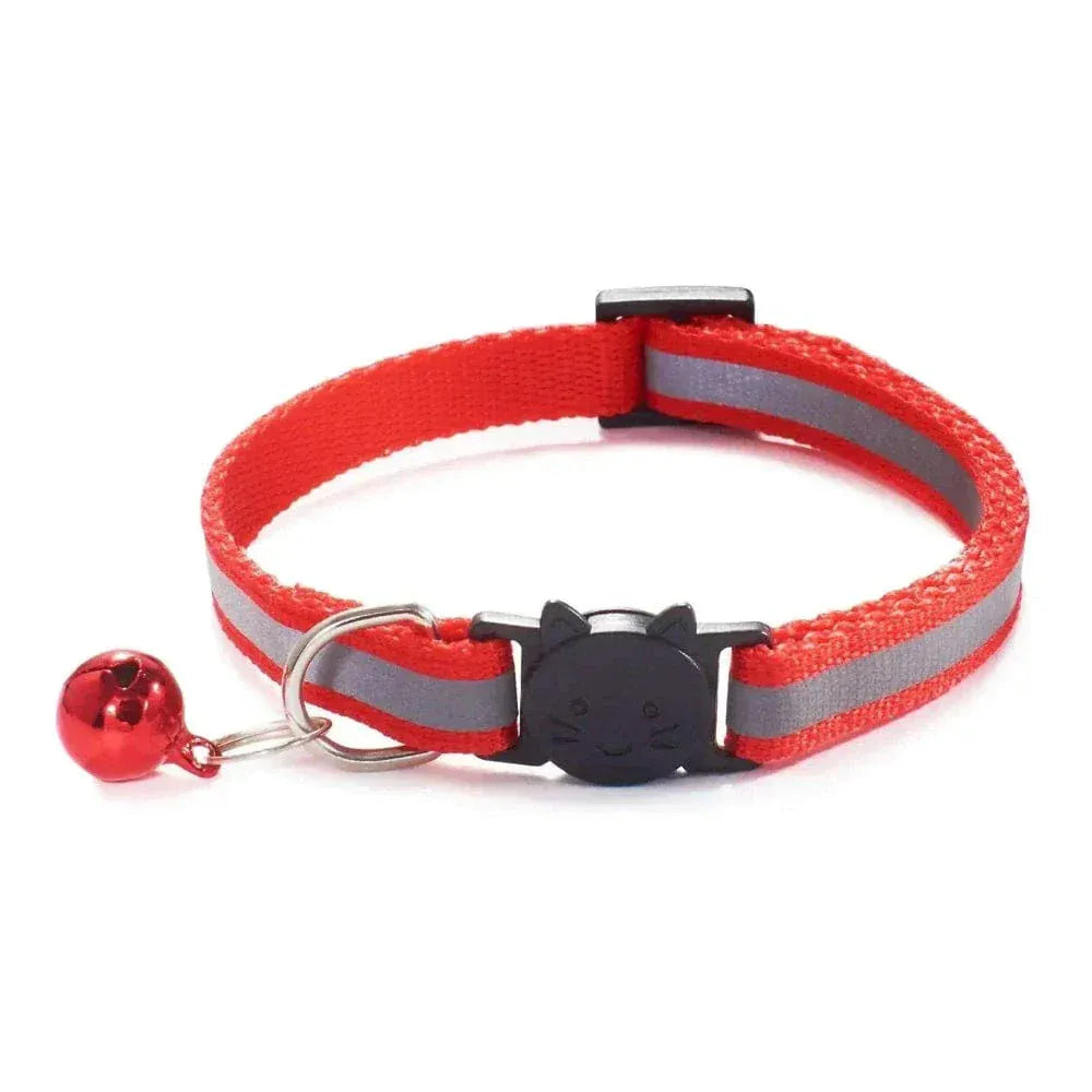 Reflective Bell Cat Collar – Comfort & Safety