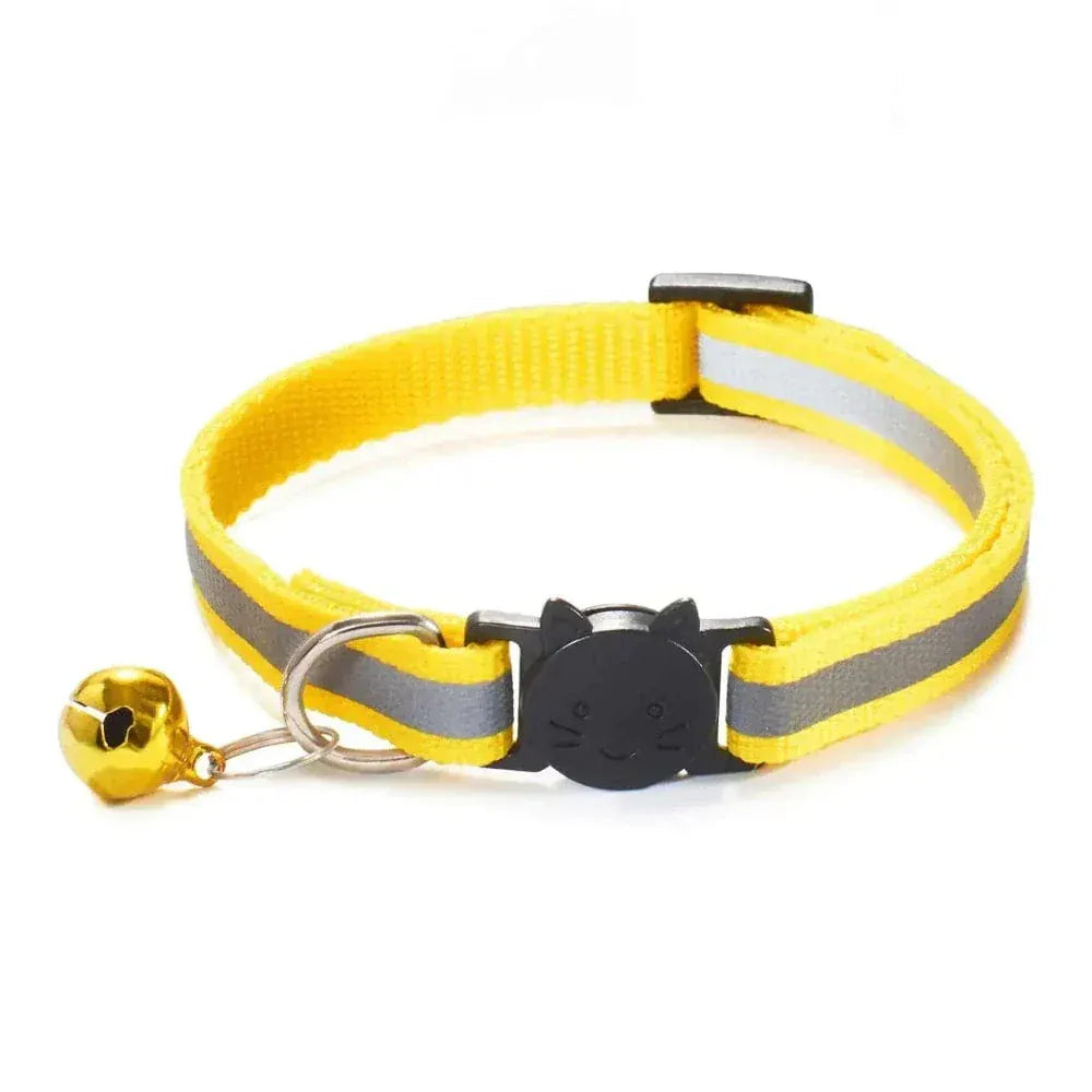 Reflective Bell Cat Collar – Comfort & Safety