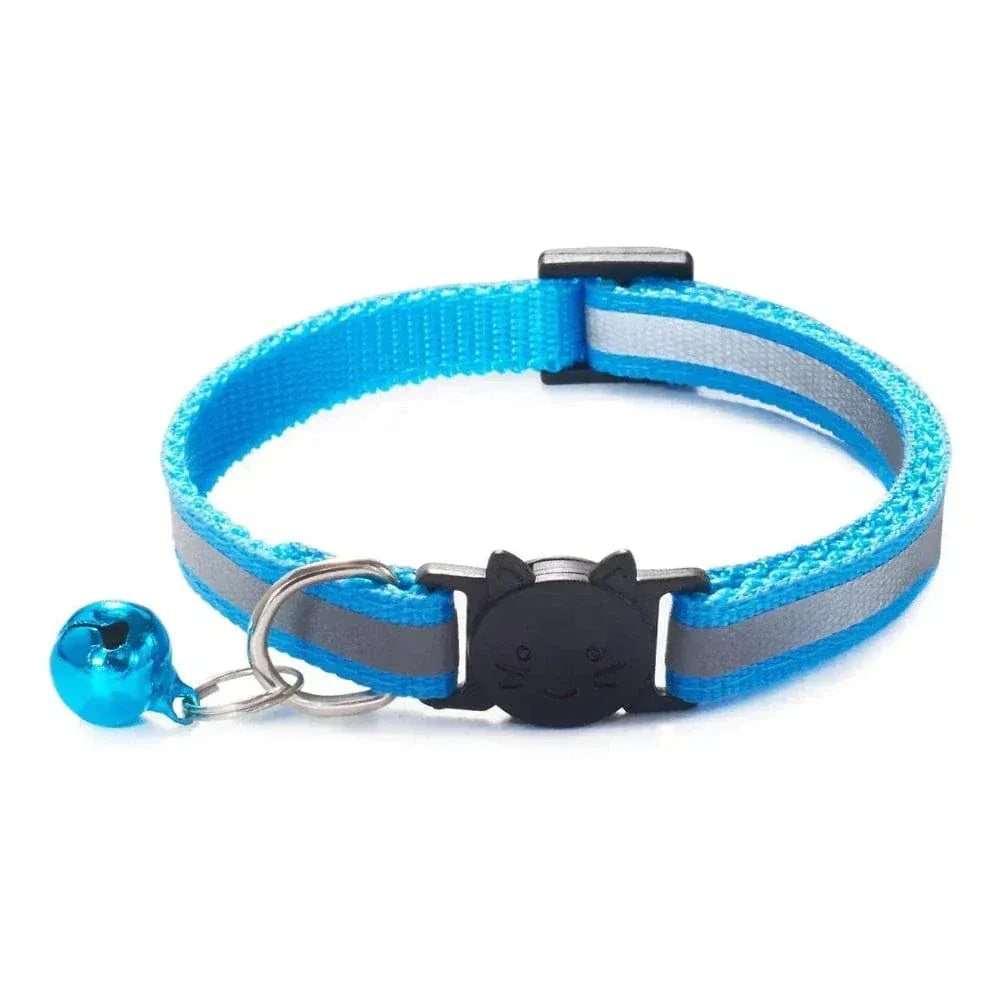 Reflective Bell Cat Collar – Comfort & Safety
