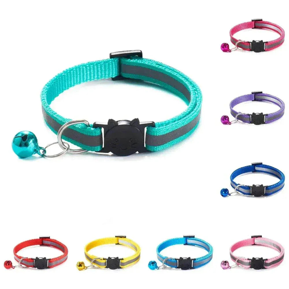 Reflective Bell Cat Collar – Comfort & Safety