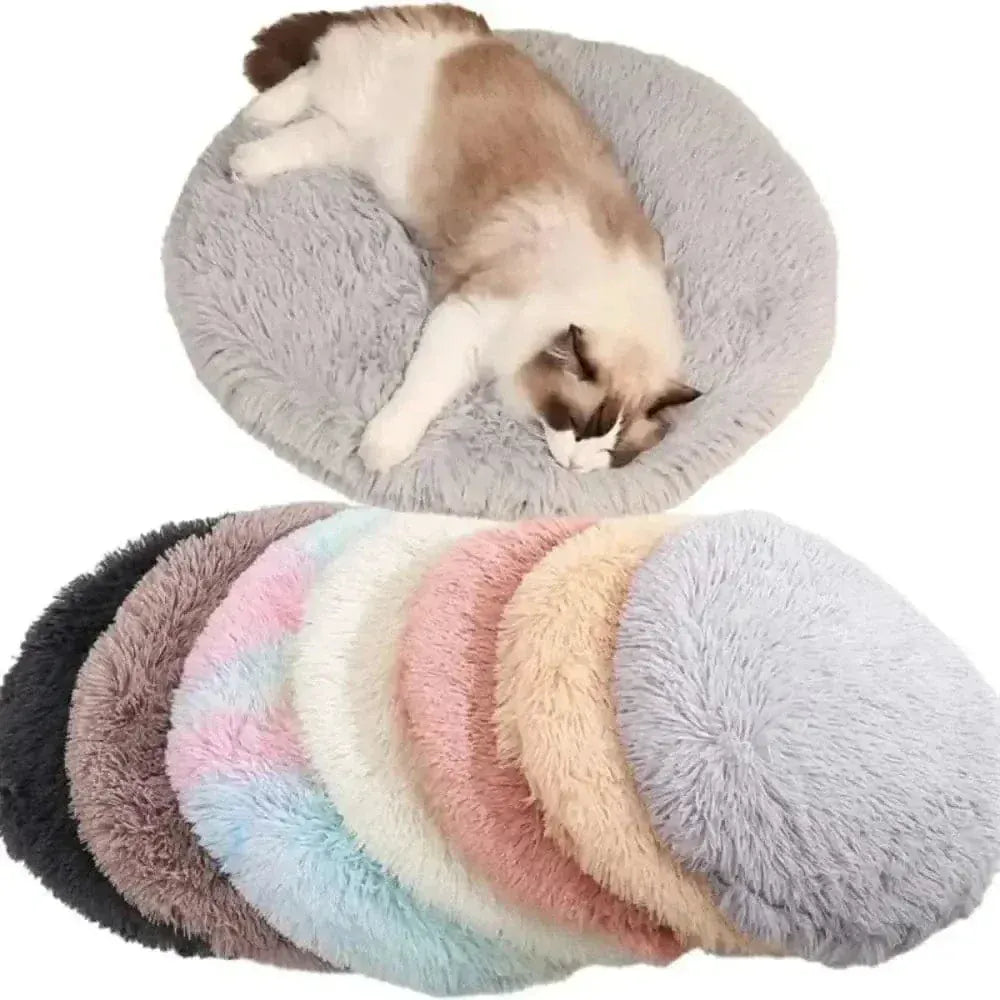 Round Cat Cushion – Ultra Soft & Soothing