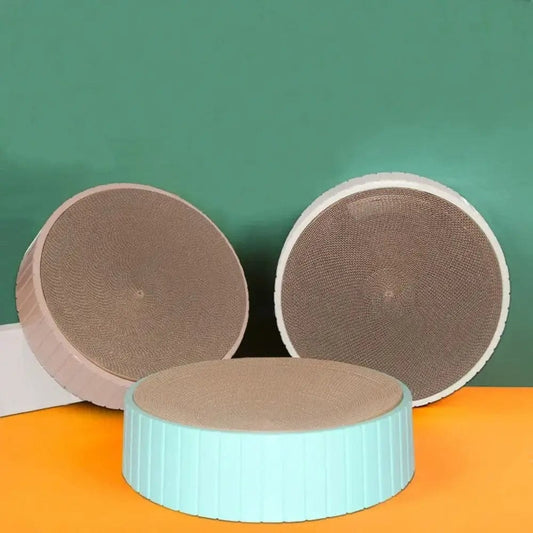 Round cat scratcher