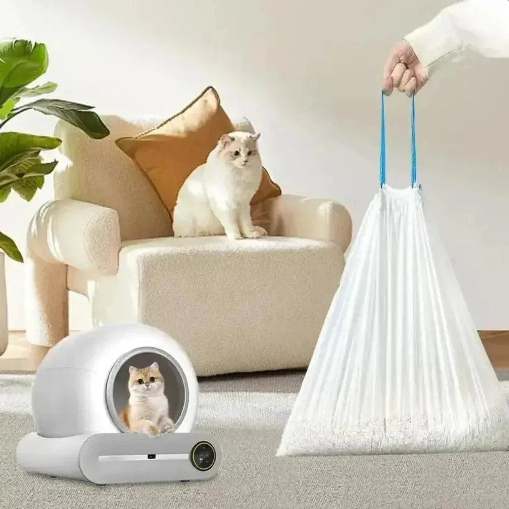 Self-Cleaning Litter Box Waste Bags