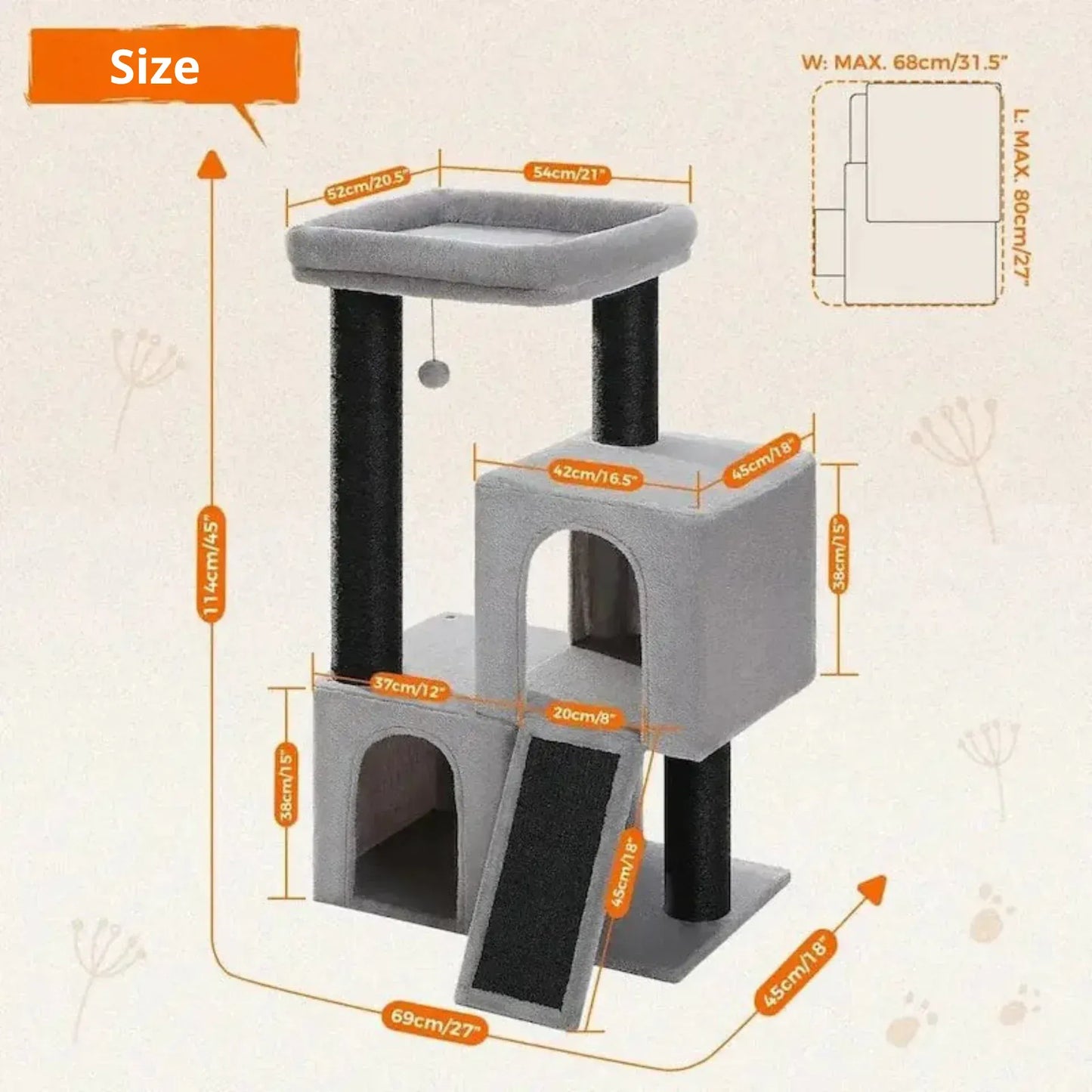 Sisal cat tree – anti-scratch furniture solution