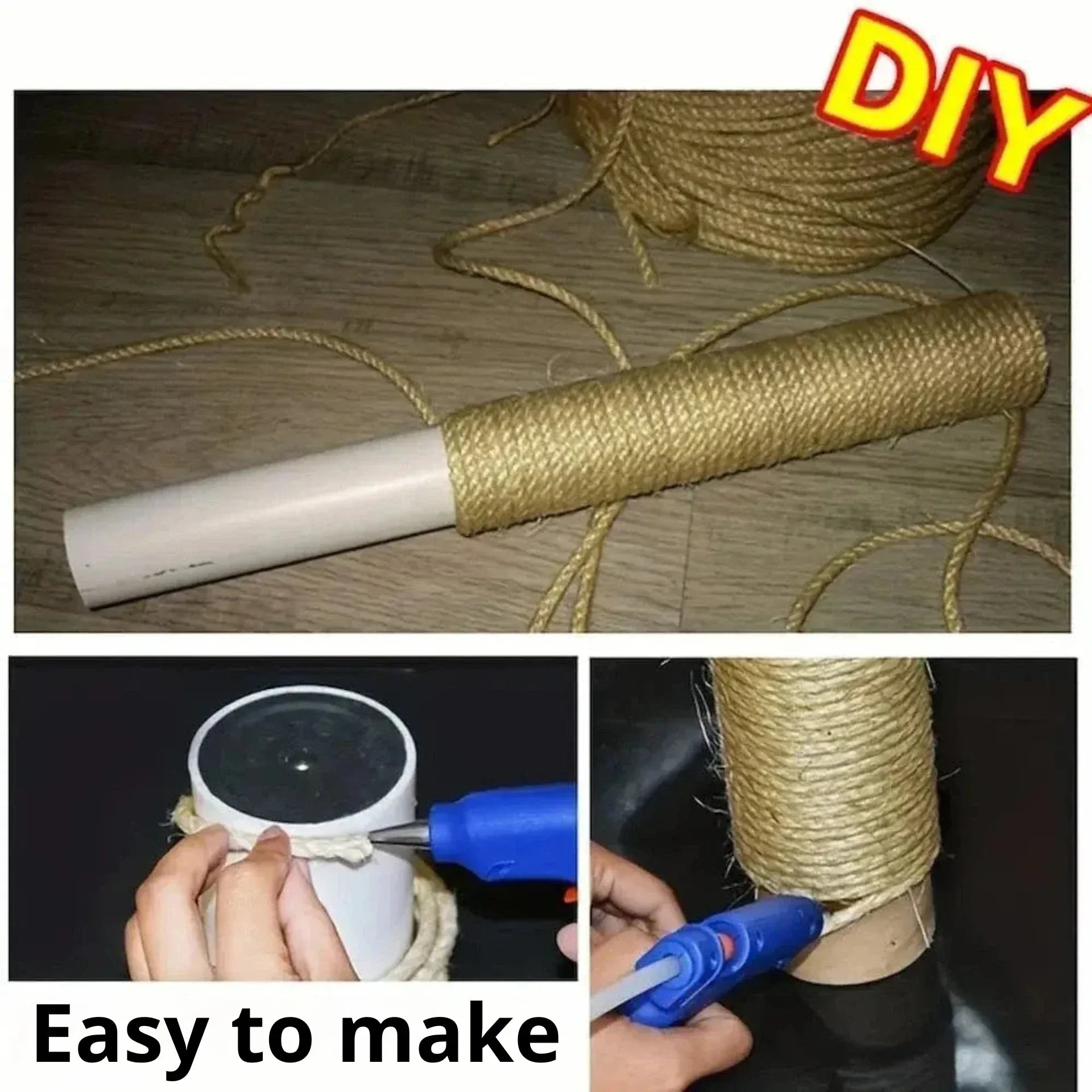 Sisal Rope 10m – Repair Your Cat Scratchers