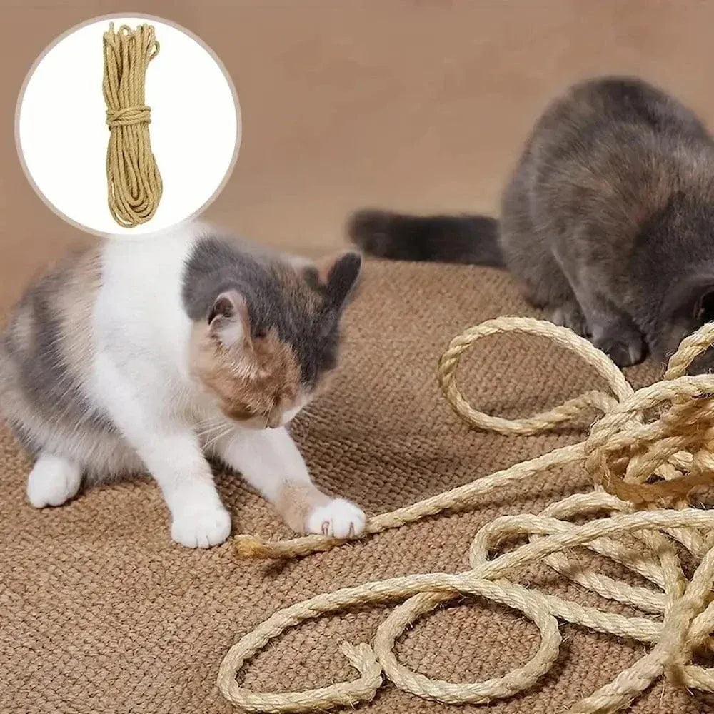 Sisal Rope 10m – Repair Your Cat Scratchers