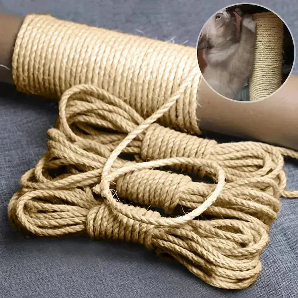 Sisal Rope 10m – Repair Your Cat Scratchers