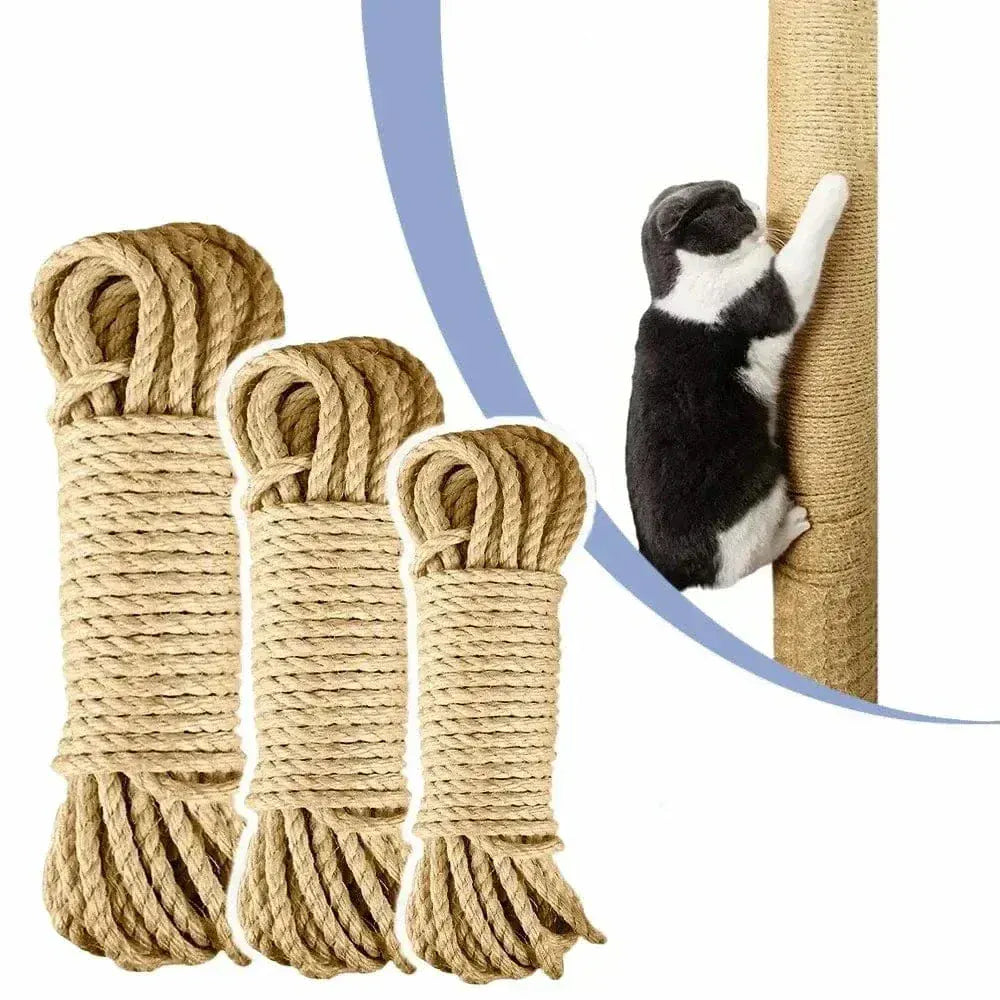 Sisal Rope 10m – Repair Your Cat Scratchers