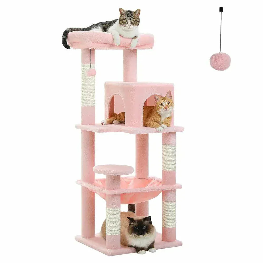 Solid cat tree – resistant & durable