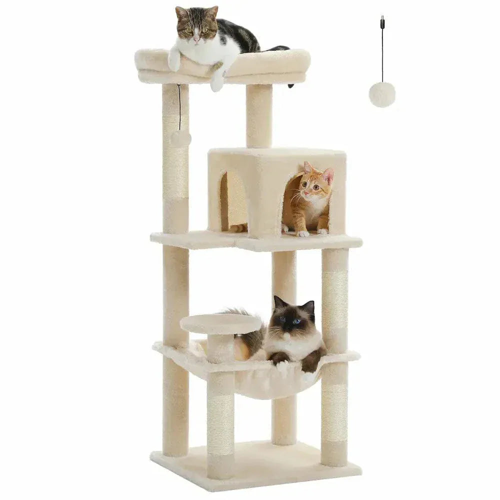 Solid cat tree – resistant & durable