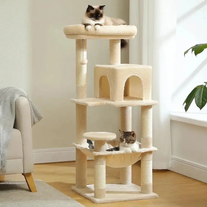 Solid cat tree – resistant & durable