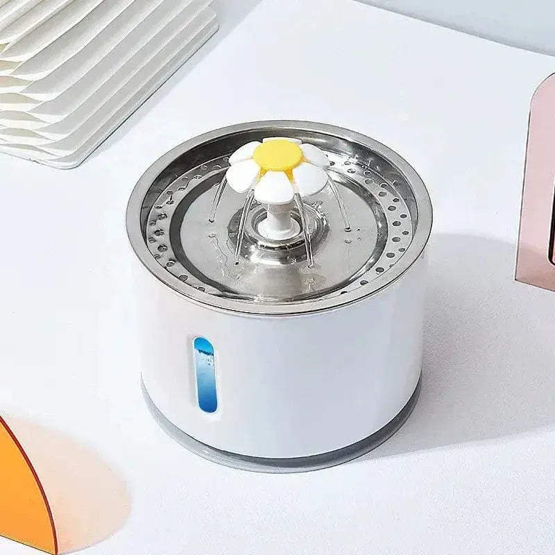 Stainless steel cat water fountain