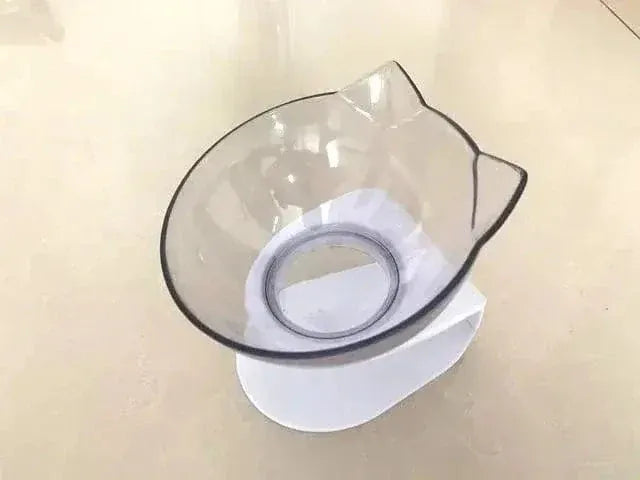 Tilted cat bowl