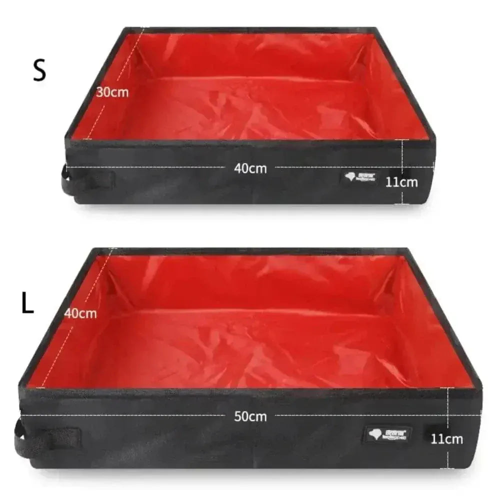 Travel cat litter box